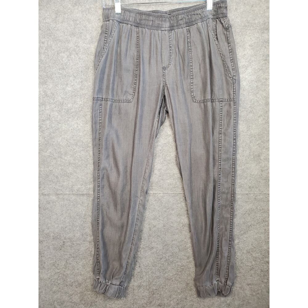 Women's Prana Size Small Gray Pull On Boho Light Weight Joggers